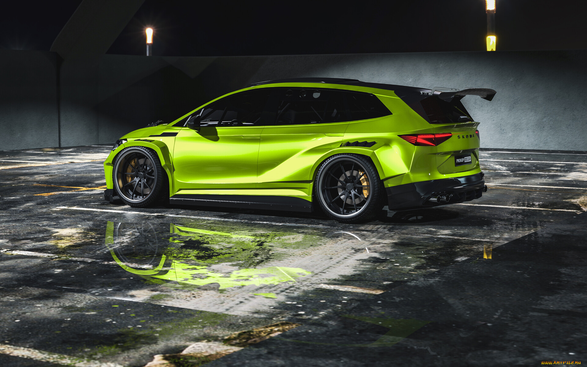 , 3, skoda, enyaq, r5, rally, version